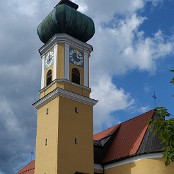 <b>Frauenau, kostel Panny Marie</b><hr>26. 8. 2021